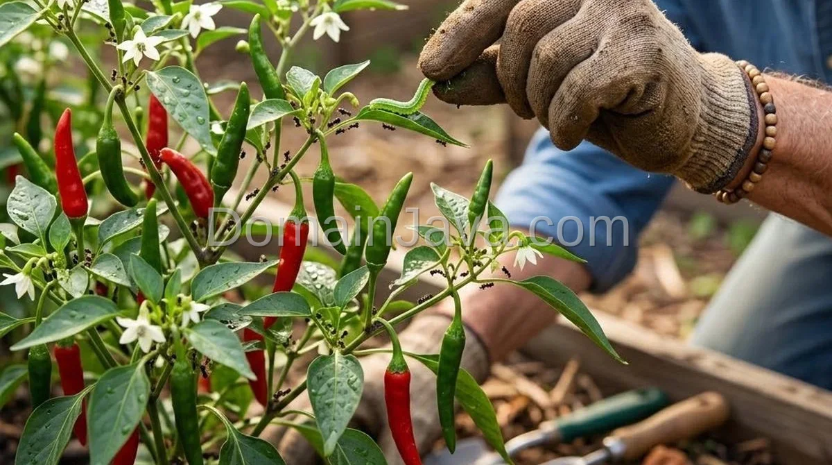 Cara Mengusir Ulat dan Semut pada Tanaman Cabai Secara Alami
