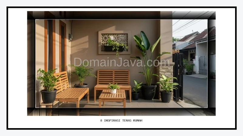 8 Inspirasi Teras Rumah Sederhana yang Terlihat Mewah dan Elegan