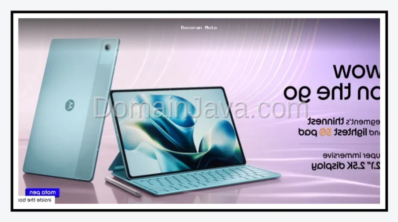 Bocoran Moto Pad 70 Hadirkan Layar 2.5K dan Baterai Jumbo