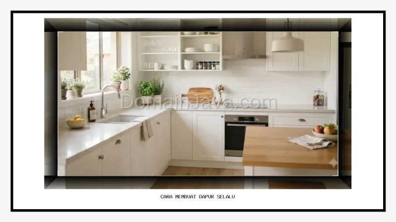 Cara Membuat Dapur Selalu Harum dengan Bahan Alami di Rumah