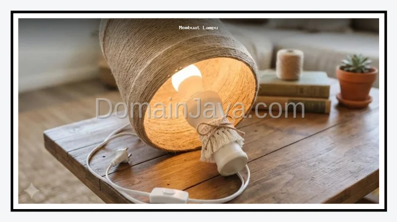 Cara Membuat Lampu Hias dari Galon Bekas yang Estetik dan Ramah Lingkungan