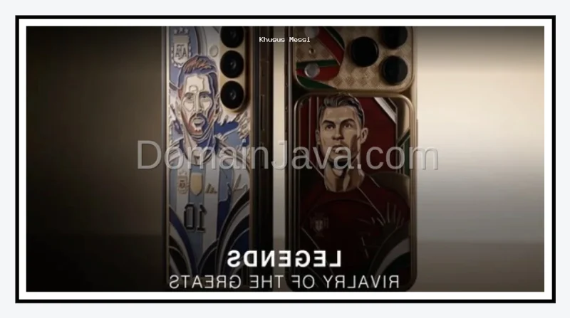 HP khusus Messi dan CR7 edisi terbatas rilis di dunia dengan jumlah sangat sedikit