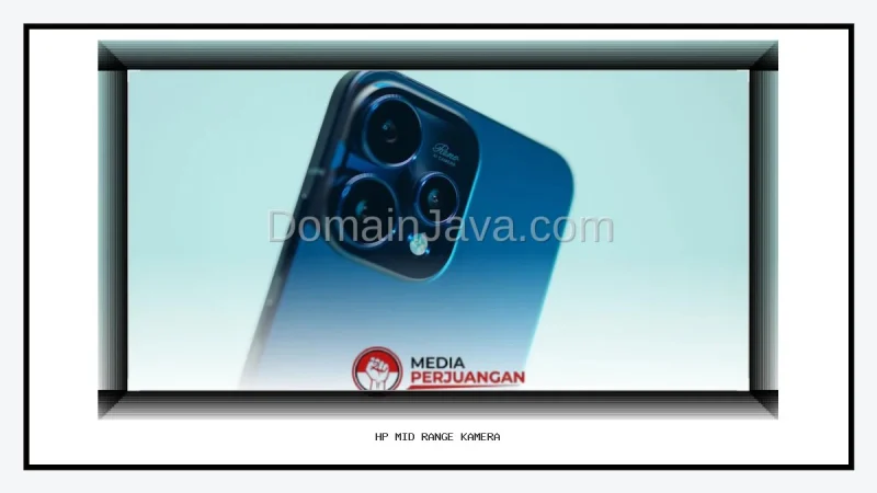 Hp Mid Range Kamera Mirip Iphone Terbaik dengan Fitur Fotografi Profesional dan Baterai Awet