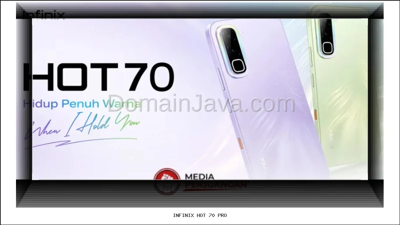 Infinix Hot 70 Pro Resmi Meluncur dengan Bodi Berubah Warna