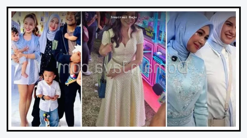 Inspirasi Baju Pesta Artis di Ulang Tahun Anak Ria Ricis yang Elegan