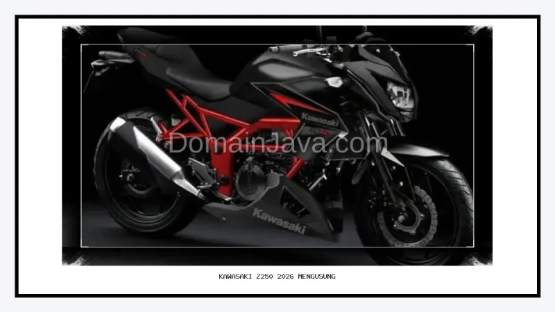 Kawasaki Z250 2026 Mengusung Mesin Ninja 250 dengan Abs dan Kopling Slipper