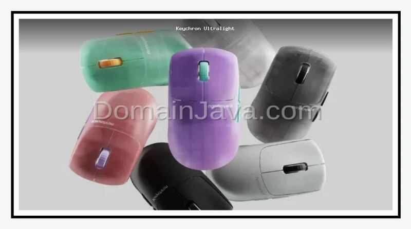 Keychron G6 HE UltraLight Mouse Gaming Ringan Berteknologi MagOptic