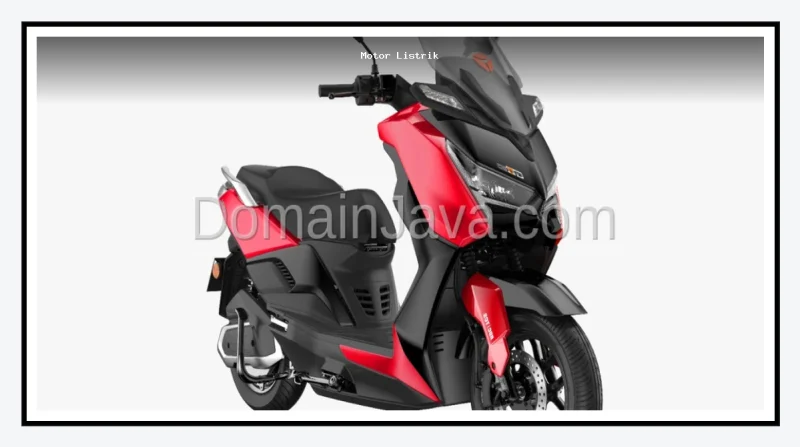 Motor listrik baru Yadea GT80 resmi meluncur dengan desain bodi mirip Yamaha XMAX Connected