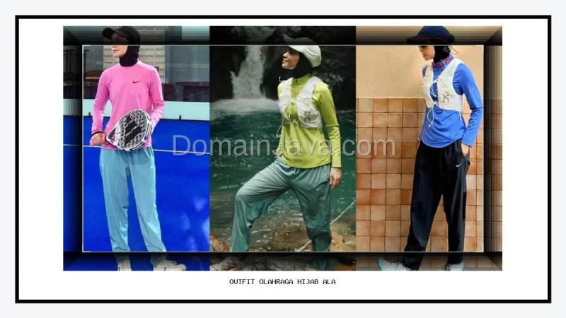 Outfit Olahraga Hijab Ala Tantri Namirah yang Penuh Warna