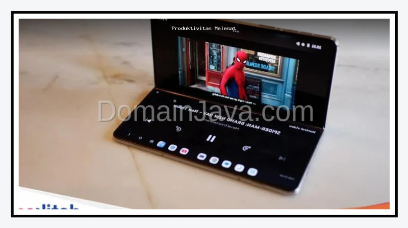 Produktivitas Melesat Pakai Layar Besar Motorola Razr Fold