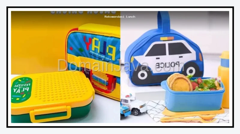 Rekomendasi Lunch Box untuk Anak Laki-laki Sekolah Dasar Paling Populer