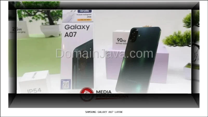 Samsung Galaxy A07 Layak Jadi Pilihan Utama Smartphone Terjangkau