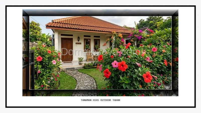 Tanaman Hias Outdoor Tahan Panas untuk Mempercantik Halaman Rumah Tropis