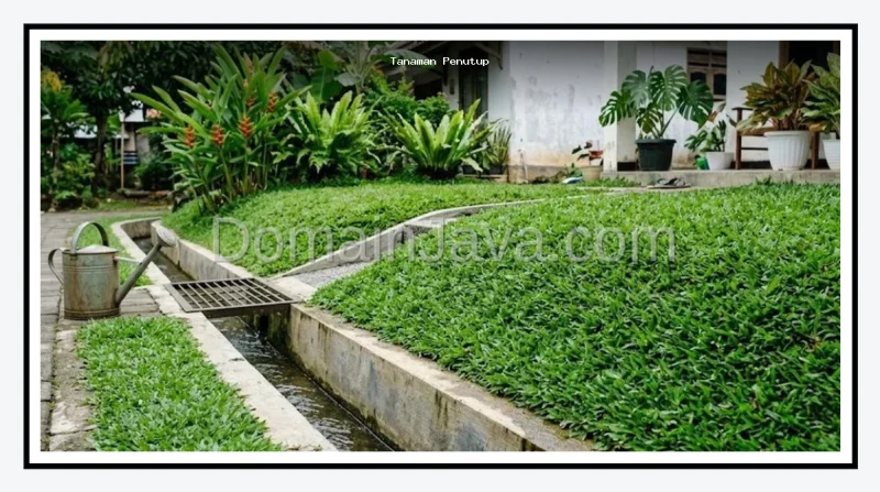 Tanaman Penutup Tanah Terbaik untuk Area Drainase Halaman Rumah